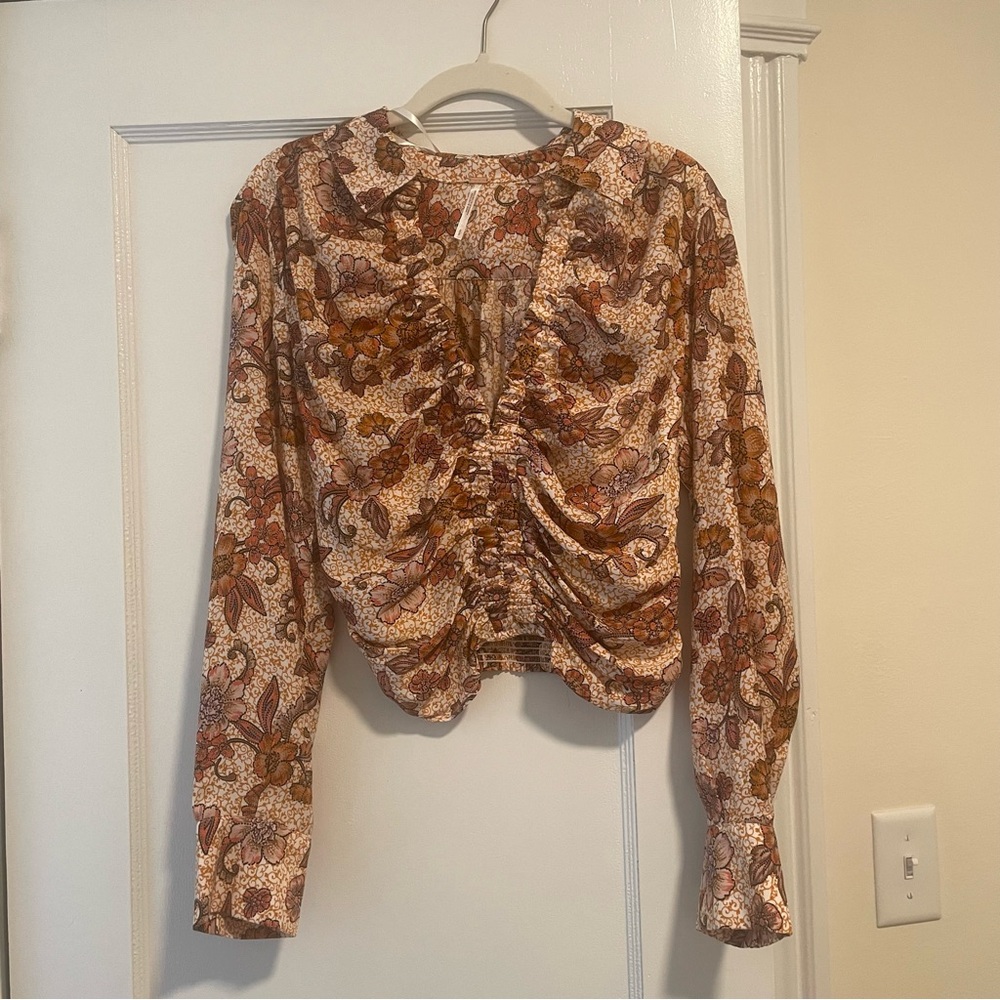 Silk Free People Top